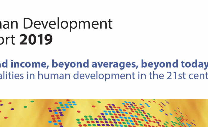 United Nations Development Programme : “Human Development Report 2019”